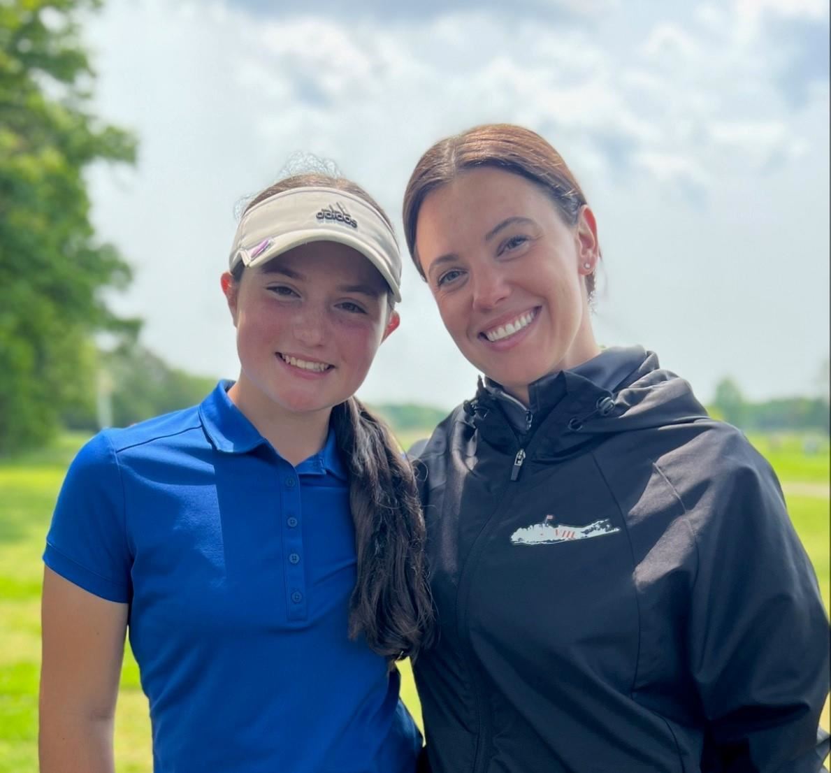 Lara Cohen and Coach Dwyer